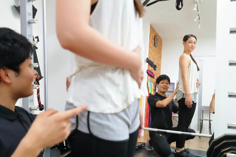 パーソナルトレーニングの様子